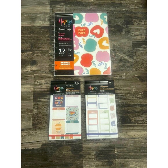BRAND NEW Happy Planner and Accessories - Picture 1 of 4